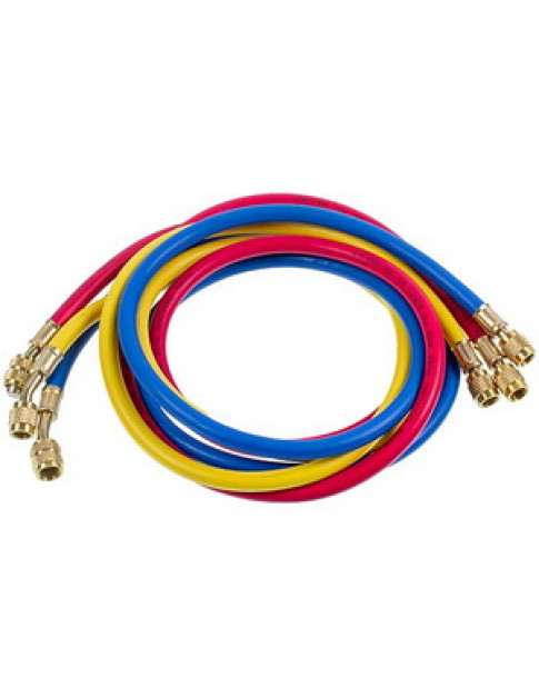 Набір заправних шлангів C360 (3 шт.x1500mm 1/4&apos&apos-5/16&apos&apos SAE) для фреону R-410a