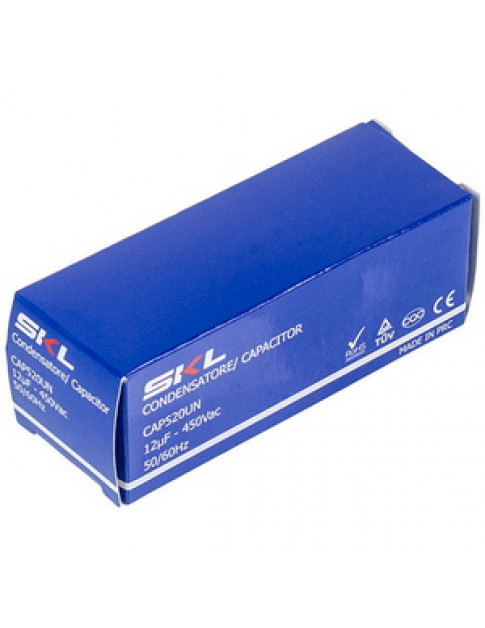 Пусковий конденсатор для пральної машини 12uF 450V CAP520UN