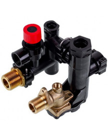 Гідравлічний вузол триходового клапана в зборі для газового котла Protherm Ягуар, Рись, Гепард D003202242