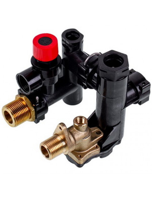 Гідравлічний вузол триходового клапана в зборі для газового котла Protherm Ягуар, Рись, Гепард D003202242 Гідравлічний вузол триходового клапана в зборі для газового котла Protherm Ягуар, Рись, Гепард D003202242