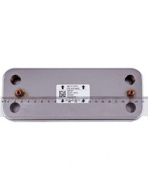 Теплообмінник пластинчастий ГВП Gidex (10 пластин) для газового котла Protherm Ягуар, Рись D020116522 Теплообмінник пластинчастий ГВП Gidex (10 пластин) для газового котла Protherm Ягуар, Рись D020116522