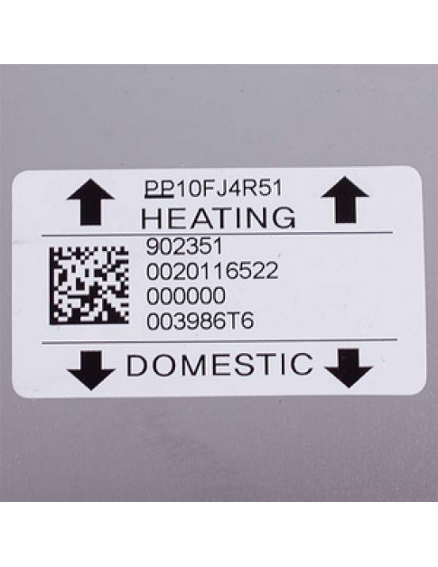 Теплообмінник пластинчастий ГВП Gidex (10 пластин) для газового котла Protherm Ягуар, Рись D020116522 Теплообмінник пластинчастий ГВП Gidex (10 пластин) для газового котла Protherm Ягуар, Рись D020116522