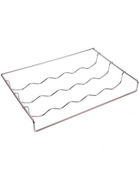 Полиця для пляшок холодильника Samsung DA75-00266A 440x295x70mm (хромована)