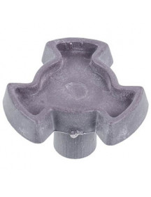 Куплер обертання тарілки для мікрохвильової печі Samsung DE67-00229A H=24.5mm H пелюстки=7.5mm коричневий