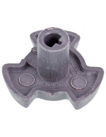 Куплер обертання тарілки для мікрохвильової печі Samsung DE67-00229A H=24.5mm H пелюстки=7.5mm коричневий