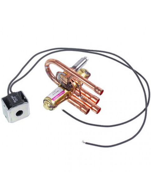 DHF-5/DSF-4 Клапан 4-х ходовий (соленоїд) 8mm/10mm для кондиціонера