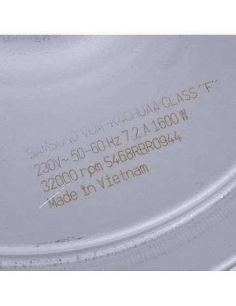 Двигун для пилососа Samsung DJ31-00005H VCM-K40HU (з виступом) Д=135/84 мм В=35/102 мм 1560 Вт Двигун для пилососа Samsung DJ31-00005H VCM-K40HU (з виступом) Д=135/84 мм В=35/102 мм 1560 Вт