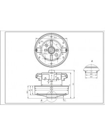 Двигун для пилососа Samsung DJ31-00067P VCM-K70GU (з виступом) Д=135/84 мм В=35/111 мм 1800 Вт