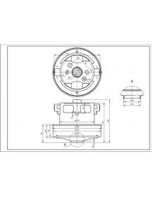 Двигун для пилососа Samsung DJ31-00125C VCM-M30AUAA Д=135/98 мм В=35/120 мм 2400 Вт