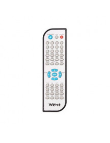 Пульт дистанційного керування для DVD програвача West DVX5144HD Пульт дистанційного керування для DVD програвача West DVX5144HD
