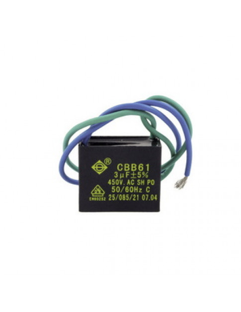 Конденсатор 3uF 450V для хлібопічки DeLonghi BDM1200.S EH1286 Конденсатор 3uF 450V для хлібопічки DeLonghi BDM1200.S EH1286