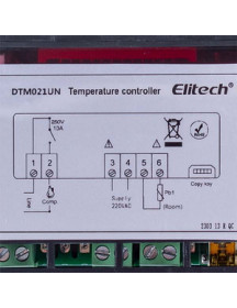 Контролер Elitech ETC-961 SKL (мікропроцесор 1 датчик) 1 NTC 10A