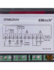 Контролер Elitech ETC-974 SKL (мікропроцесор 2 датчики)