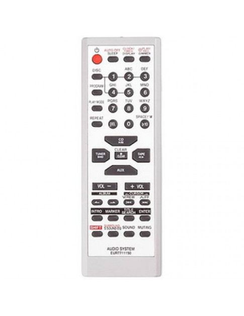 Пульт дистанційного керування для музикального центра Panasonic EUR7711150