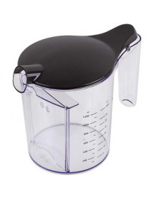 Moulinex FS-9100023374 Чаша для збору соку 1250ml + кришка для соковижималки 
