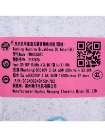 Двигун для пральної машини Hisense HK2182426 220-240V 2.0A 60W