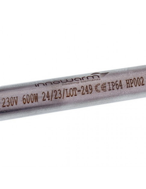 Тен для рушникосушарки HP002 600W 230V L=550mm D різьблення =20mm