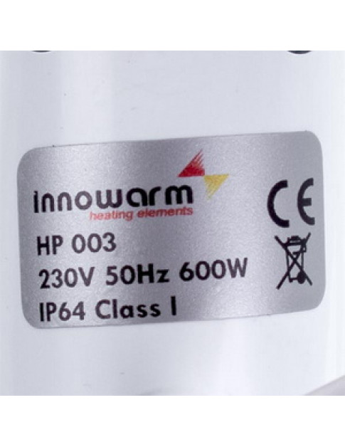 Тен для рушникосушарки HP003 600W 230V L=545mm D різьблення =20mm