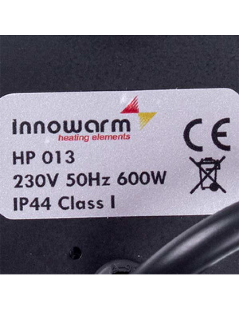 Тен для рушникосушарки HP013 600W 230V L=550mm D різьблення =20mm