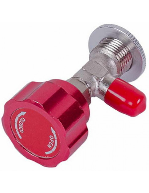 Кран універсальний (прокол) для заправки літрових балонів для R134 (різьблення М14*1,25) HS-339A 