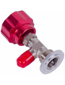 Кран універсальний (прокол) для заправки літрових балонів для R134 (різьблення М14*1,25) HS-339A 