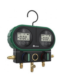 Манометричний колектор електронний HONGSEN HS-DVS60-101A + шланги 3шт.x1500mm 