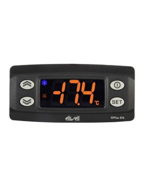 Контроллер Eliwell IDPlus 974 (IDP2EYB7R0001) (1 цифр. вход, 3 цифр. вих + 2 датчика) AC 230V/DC 12V 