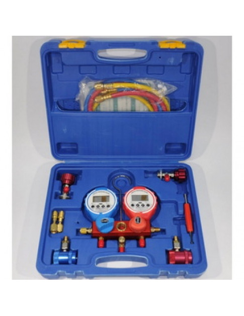 Манометричнийколектор електронний 2- вентильний KQF-338A QC-LC/H