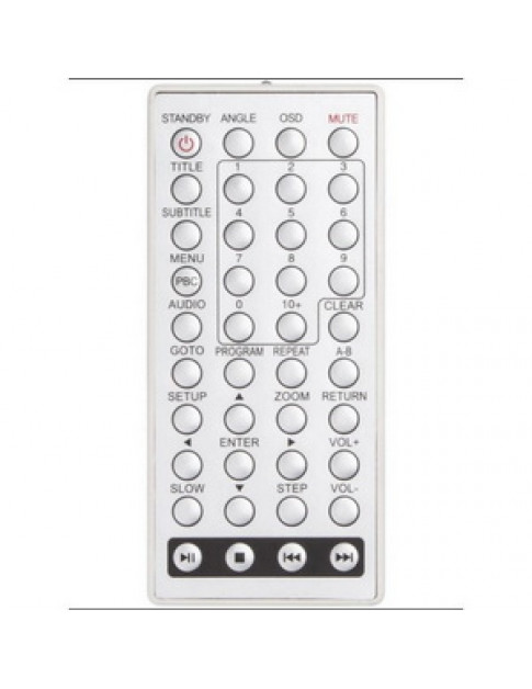 Пульт дистанційного керування для DVD-програвача Super KR-19 COBY