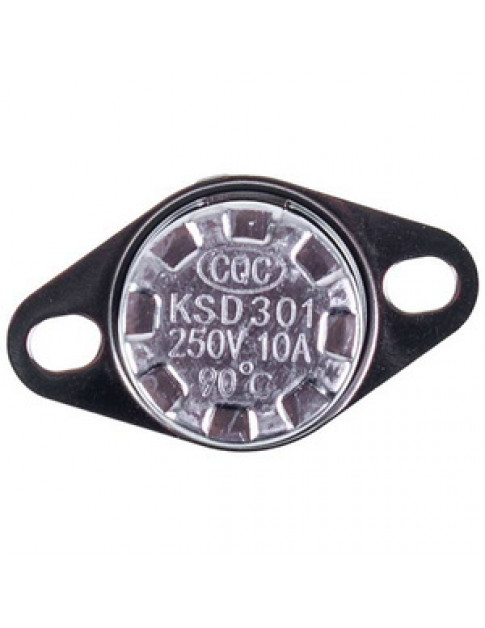 Термостат 90°C 10A 250V KSD301 універсальний для бойлера (нормально замкнутий)