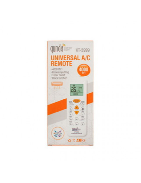 Пульт дистанційного керування для кондиціонера Qunda KT-3999