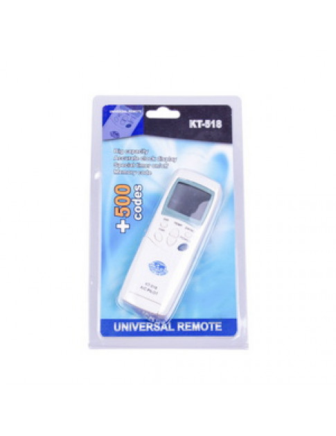 Пульт дистанційного керування (універсальний) для кондиціонерів KT-518+6 Пульт дистанційного керування (універсальний) для кондиціонерів KT-518+6