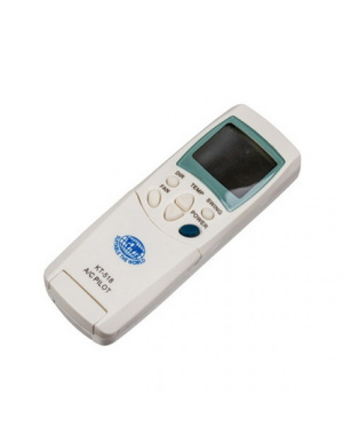 Пульт дистанційного керування (універсальний) для кондиціонерів KT-518+6 Пульт дистанційного керування (універсальний) для кондиціонерів KT-518+6