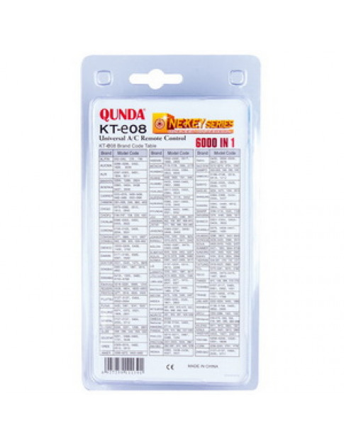 Пульт універсальний для кондиціонера Qunda KT-e08 