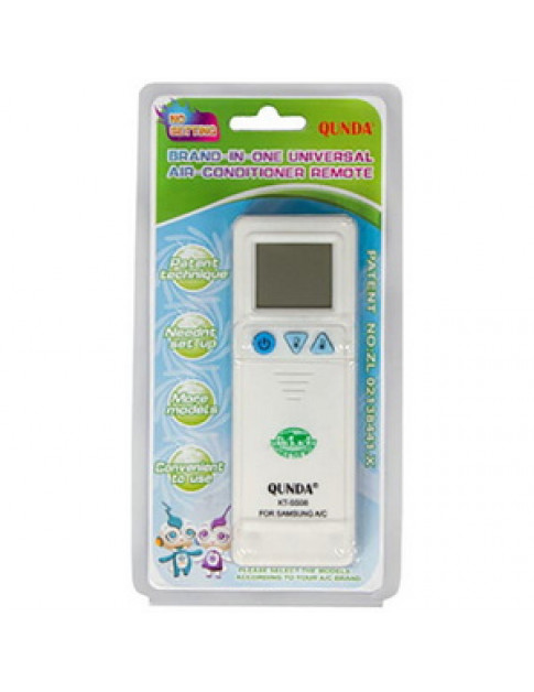 Універсальний пульт для кондиціонера Samsung Qunda KT-SS08арун Універсальний пульт для кондиціонера Samsung Qunda KT-SS08арун