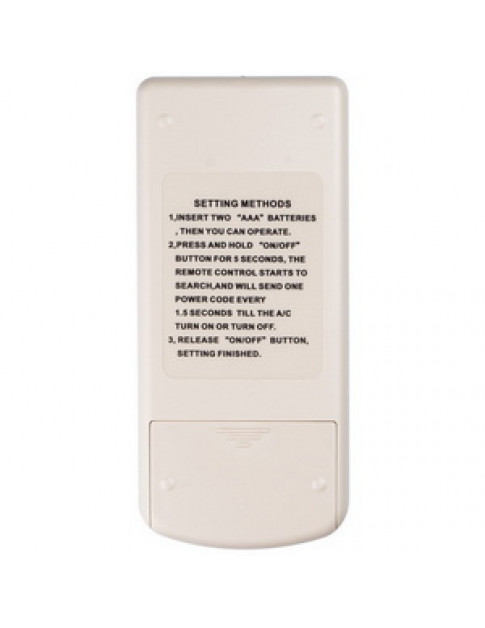 Пульт дистанційного керування для кондиціонера KT-TC1096арунок