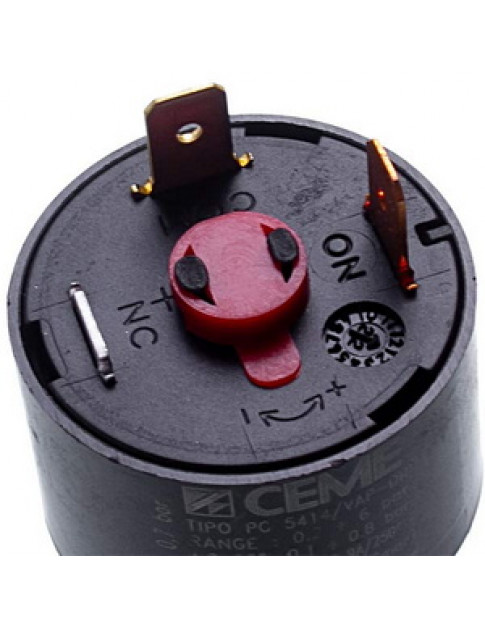 Реле тиску (пресостат) CEME UNOX KVL1065A PC 5412/VAP 0.2-6 bar резьба 1/4 Реле тиску (пресостат) CEME UNOX KVL1065A PC 5412/VAP 0.2-6 bar резьба 1/4