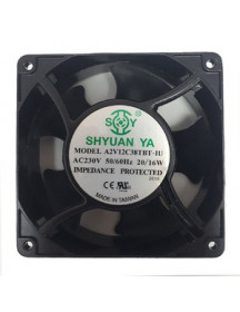 Вентилятор A2V12C38TBT-IU SHYUAN UNOX KVN1175A 230V 20W 120x120x32mm