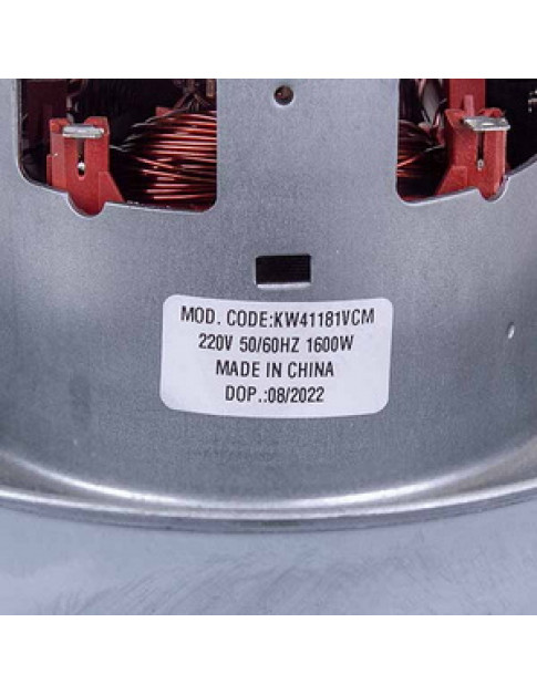 Двигун для пилососа KW41181VCM (з виступом) Koolwen D=134/84 mm H=35/108 mm 1600 W Двигун для пилососа KW41181VCM (з виступом) Koolwen D=134/84 mm H=35/108 mm 1600 W