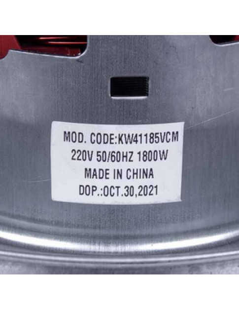Двигун для пилососа KW41185VCM (з виступом) Koolwen D=134/84 mm H=35/108 mm 1800 W Двигун для пилососа KW41185VCM (з виступом) Koolwen D=134/84 mm H=35/108 mm 1800 W