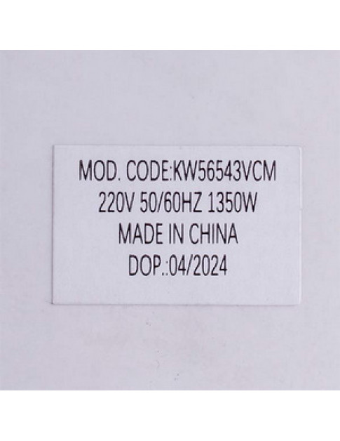 Двигун для мийного пилососа Koolwen KW56543VCM D=132/88mm H=130/45mm 1350W