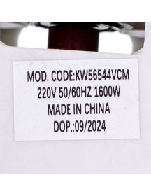 Двигун для пилососа KW56544VCM (з виступом) Koolwen D=121/90 mm H=109/38 mm 1600 W