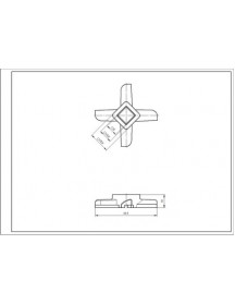 Ніж для м&aposясорубки Kenwood KW715551 D=46mm s=10mm Отвір=9x9mm