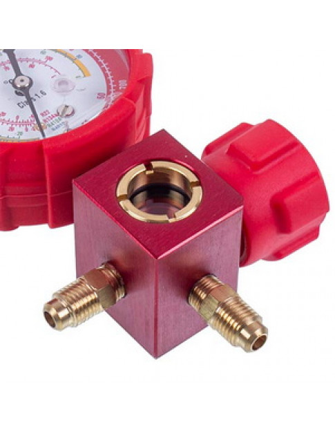 Манометричний колектор 1-вентильний LEETO LMG-1-S-H високого тиску