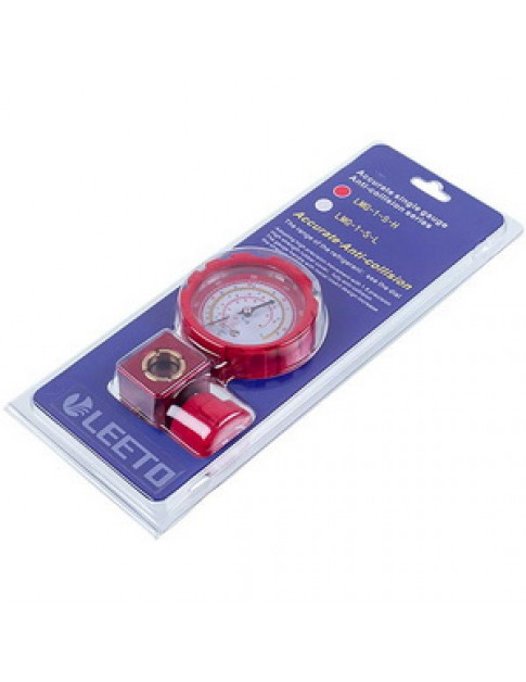 Манометричний колектор 1-вентильний LEETO LMG-1-S-H високого тиску