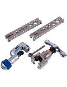 Набір вальцювальний LEETO LTT-808-MIS (дюймово-метричний) D труби = 1/4” – 3/4” (6-19mm) + труборіз