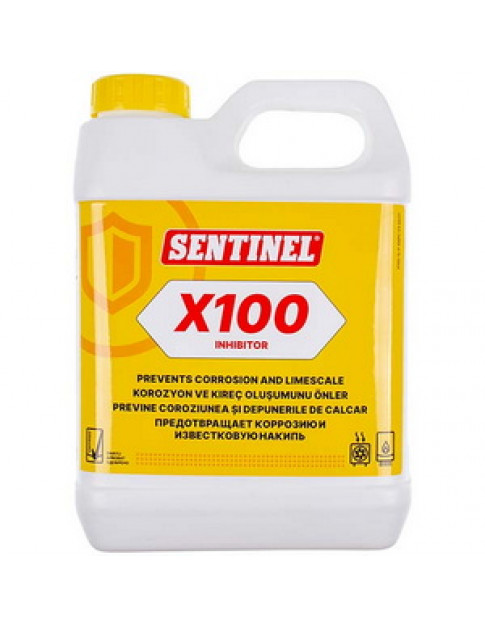 Рідина Sentinel X100 Inhibitor, 1 л для захисту систем опалення від корозії та накипу M202100023