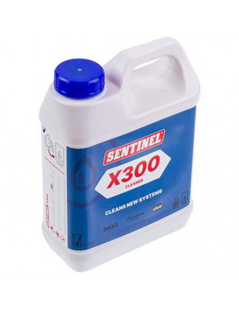 Рідина Sentinel X300 Cleaner, 1 л для очищення нових систем опалення після монтажу M202100025