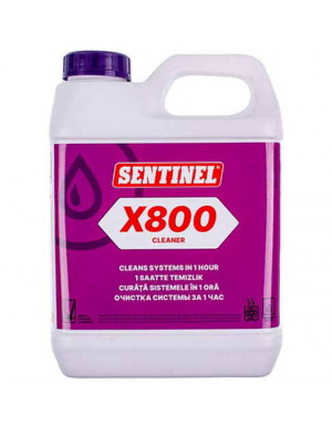 Рідина Sentinel X800 Cleaner, 1 л для очищення сильно забруднених систем опалення