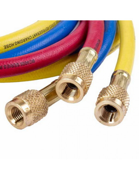 Набір заправних шлангів (3 шт.x1500mm різьба 1/4&apos&aposх1/4&apos&apos) Mastercool MC-40360 